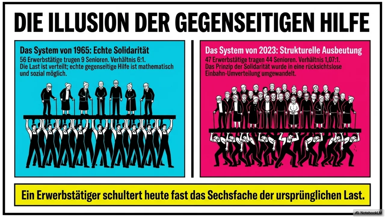 Folie 4 von 15. Die Illusion der gegenseitigen Hilfe.