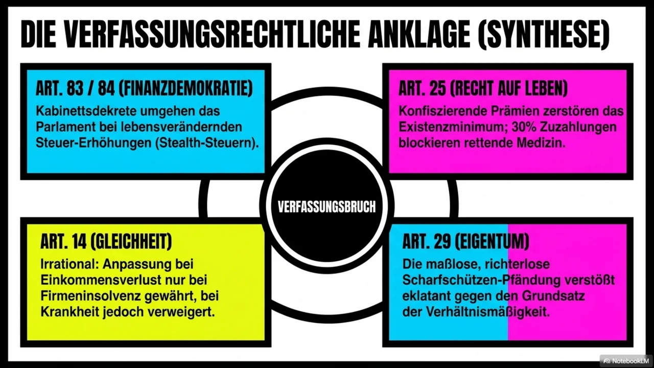 Folie 12 von 15. Die verfassungsrechtliche Anklage: Synthese.
