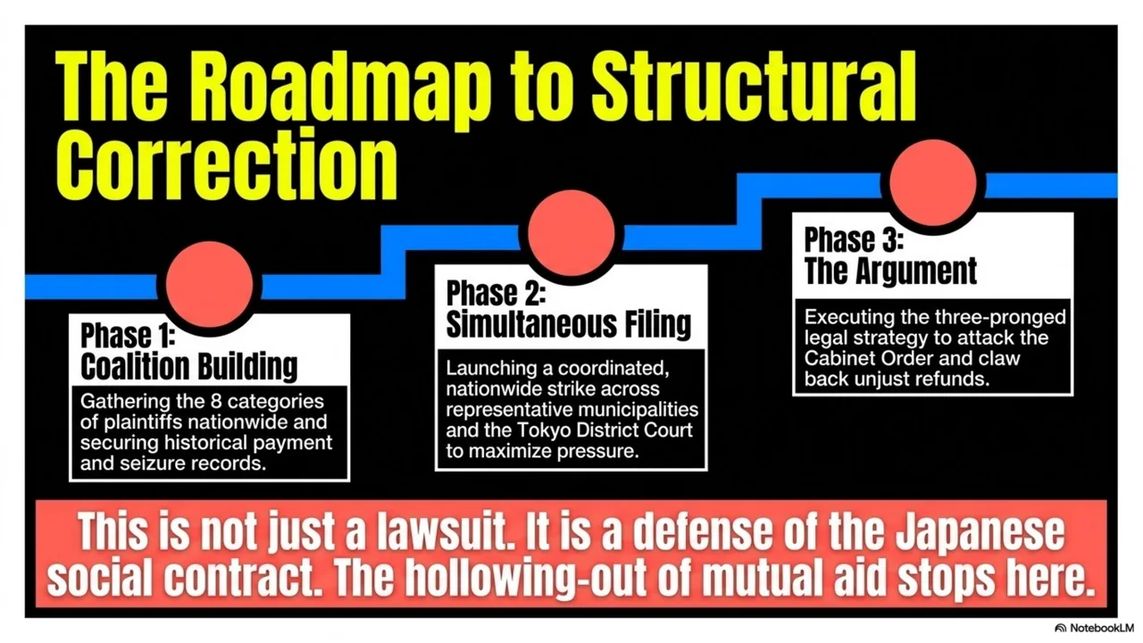 Slide 15 of 15. The roadmap to structural correction.