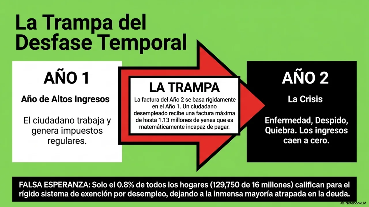 Diapositiva 8 de 15. La trampa del desfase temporal.