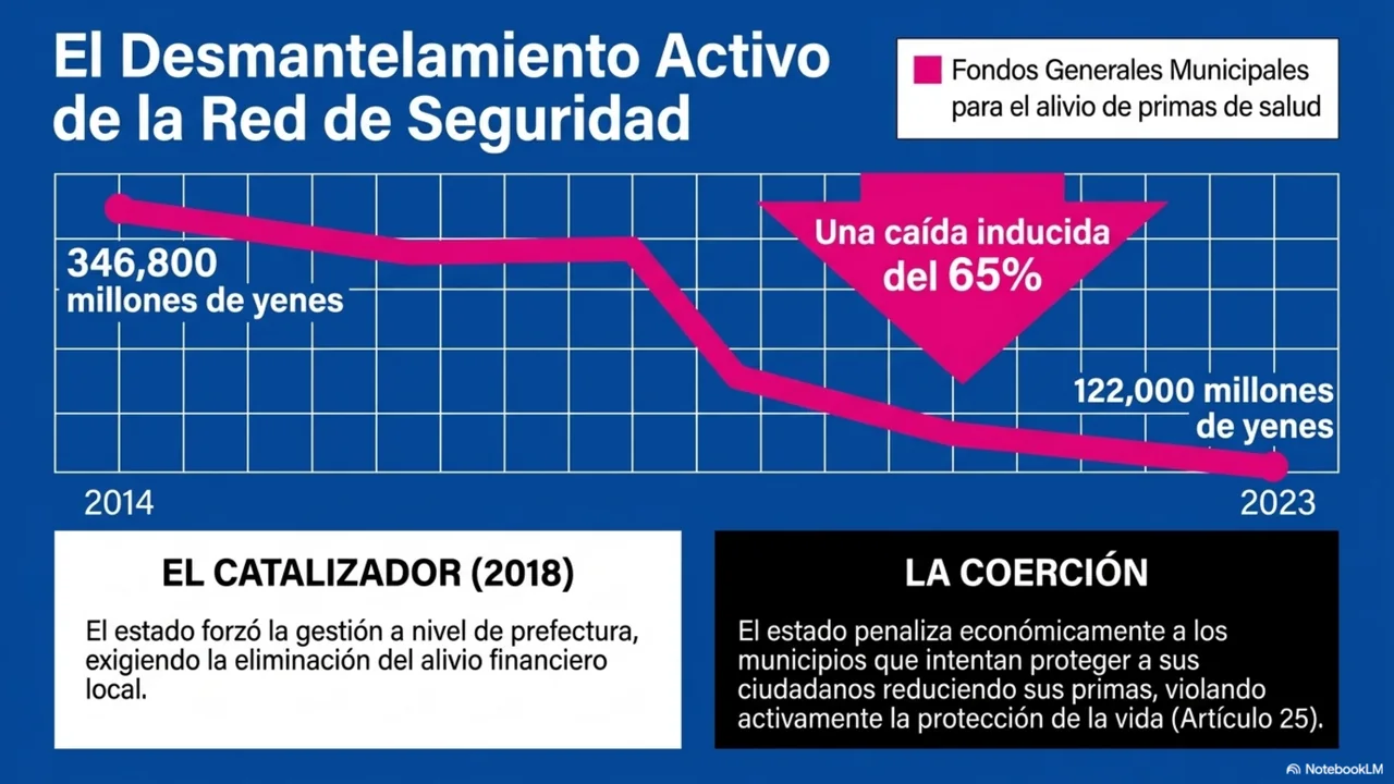 Diapositiva 9 de 15. El desmantelamiento activo de la red de seguridad.