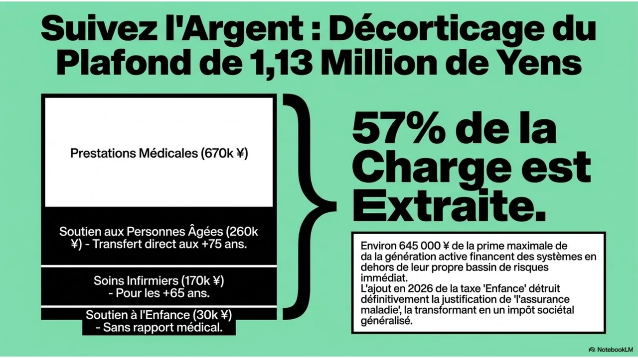 Diapositive 4 sur 15. Suivez l'argent : décorticage du plafond de 1,13 million de yens.