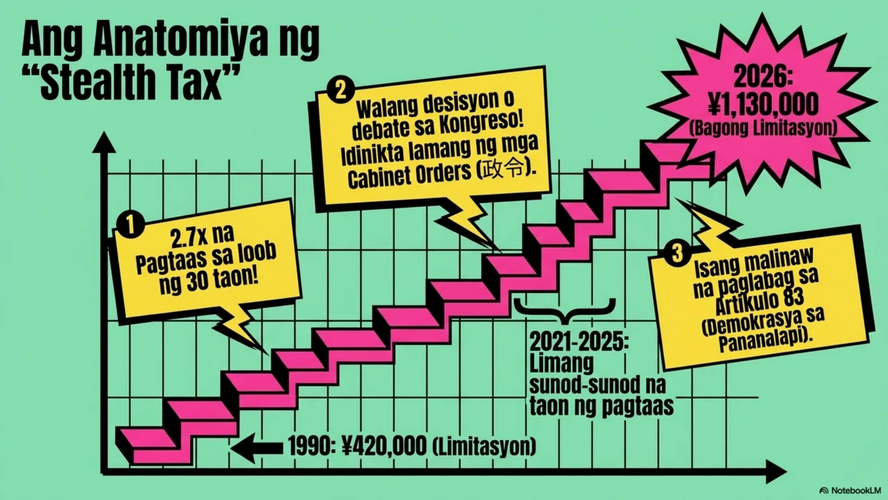 Slide 4 ng 14. Ang anatomiya ng stealth tax hanggang 2026.