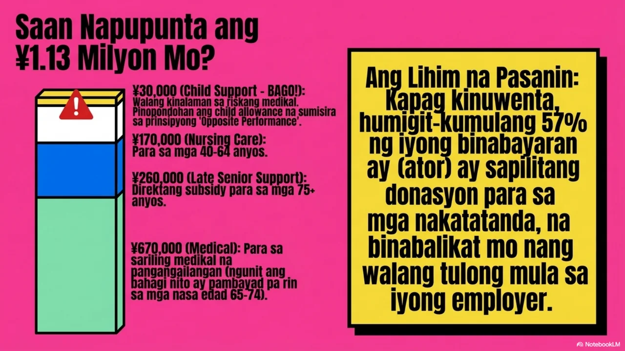 Slide 5 ng 14. Saan napupunta ang 1.13 milyong yen mo?