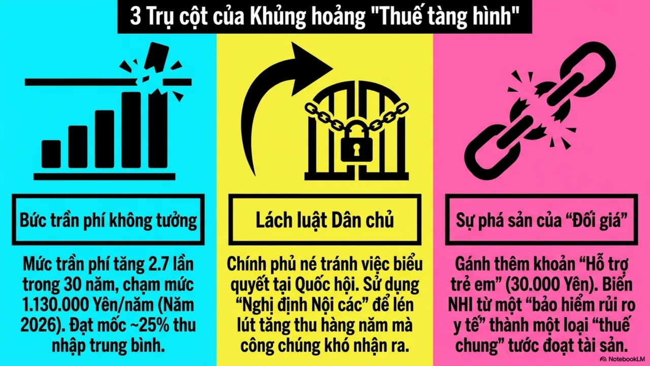 Trang 2 trên 15. Ba trụ cột của khủng hoảng thuế tàng hình.